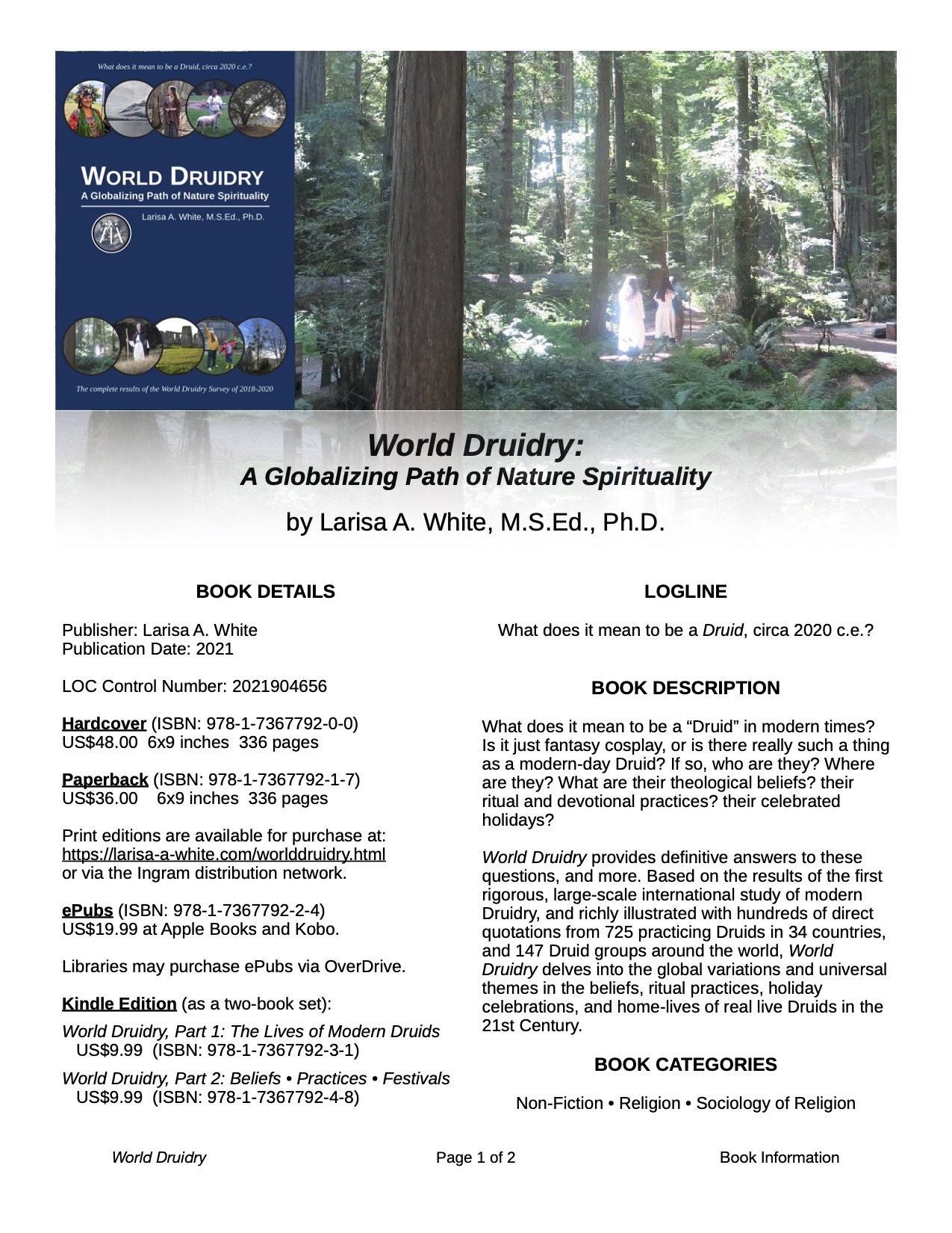 World Druidry - book info